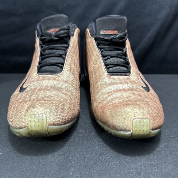 Nike Zoom HyperFlight Premium Gold Lion Basketball Shoes 587561-900 Sz 9 - Picture 2 of 11